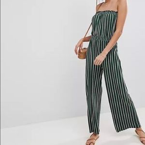 ASOS Design Bandeau Jersey Jumpsuit